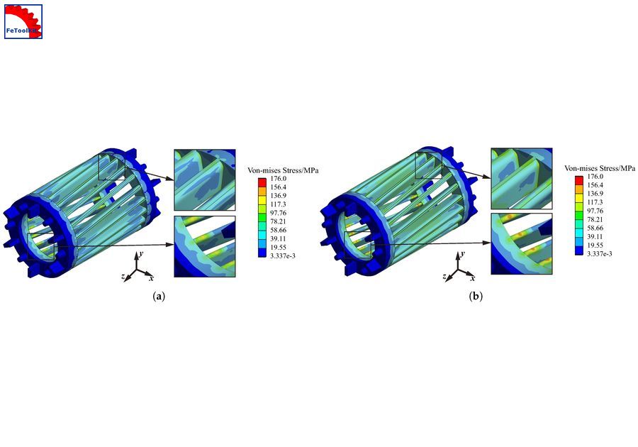 Bladed rotor stress analysis